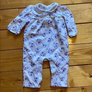 Janie and Jack purple floral jumper